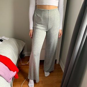 Grey loose pants